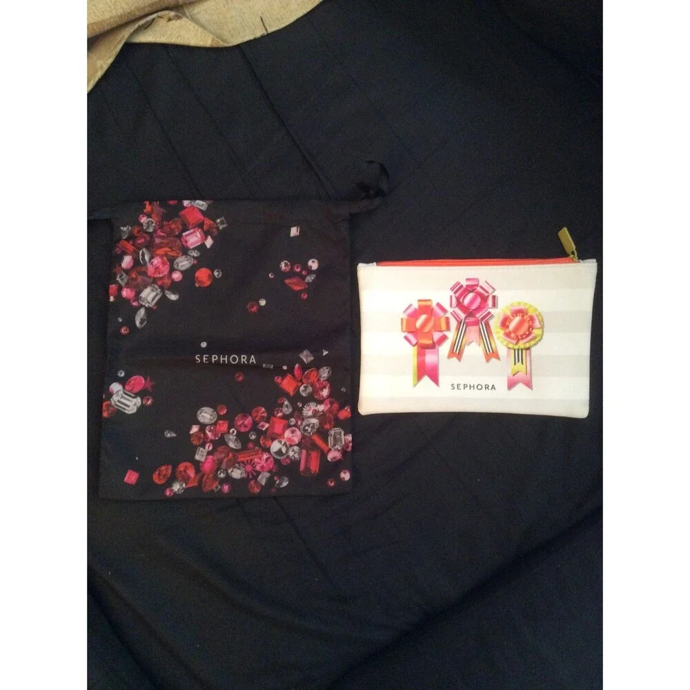 10 Various Brands of Makeup Bags, Coin Purse, Etc NB